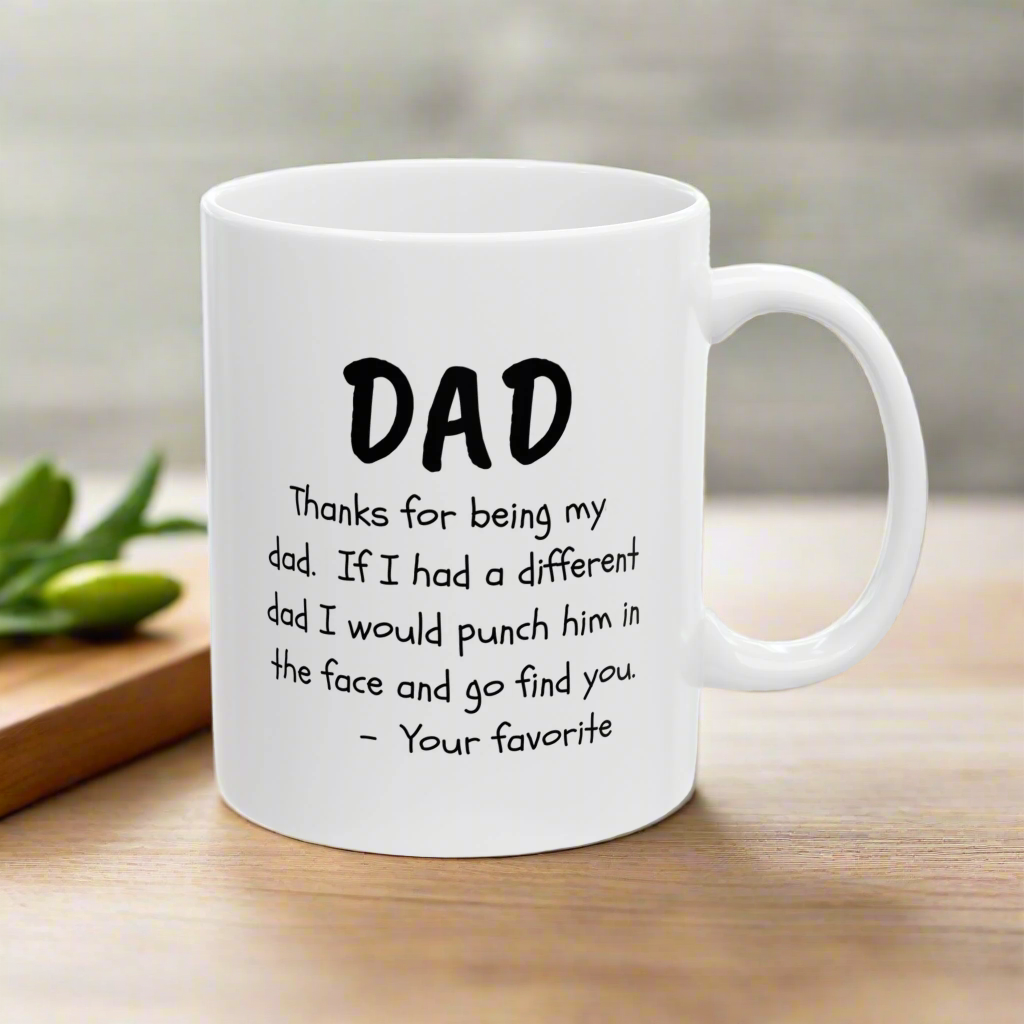For Dad | Ceramic Mug, (11oz)