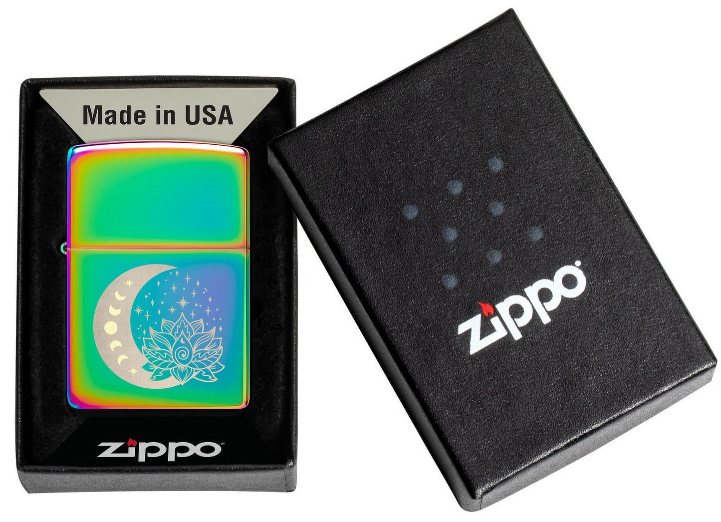 Zippo Spiritual Multi-Color Pocket Lighter