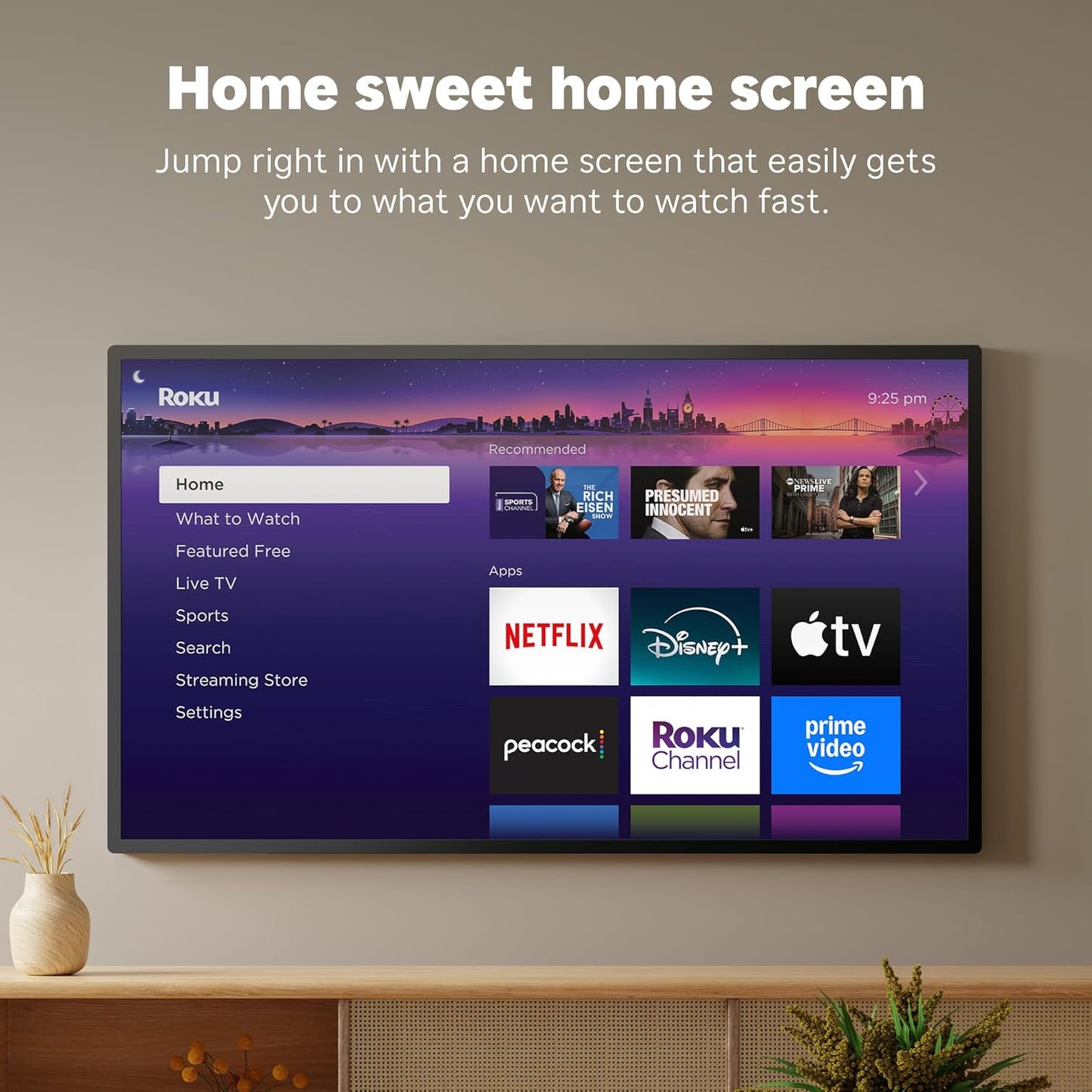 Streaming Stick HD 2025 — HD Streaming Device for TV with Voice Remote, Free & Live TV