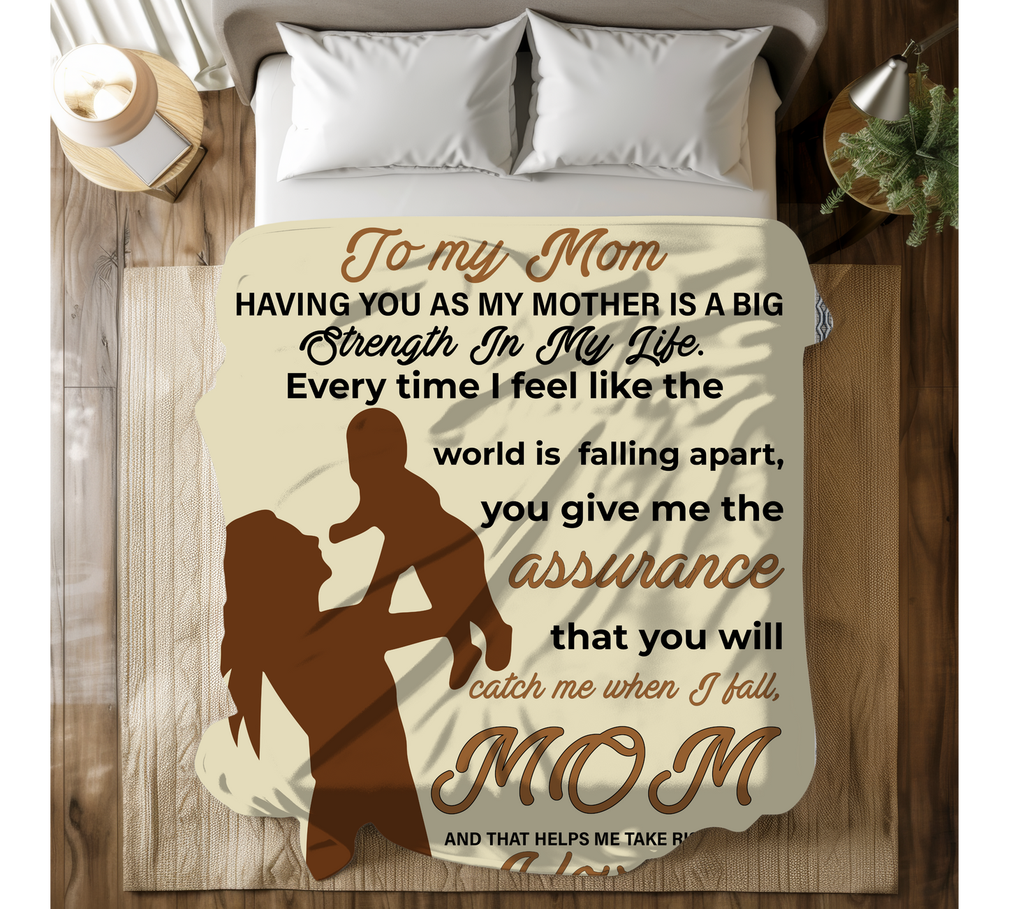 To My Mom | FLM Arctic Fleece Blanket 50x60