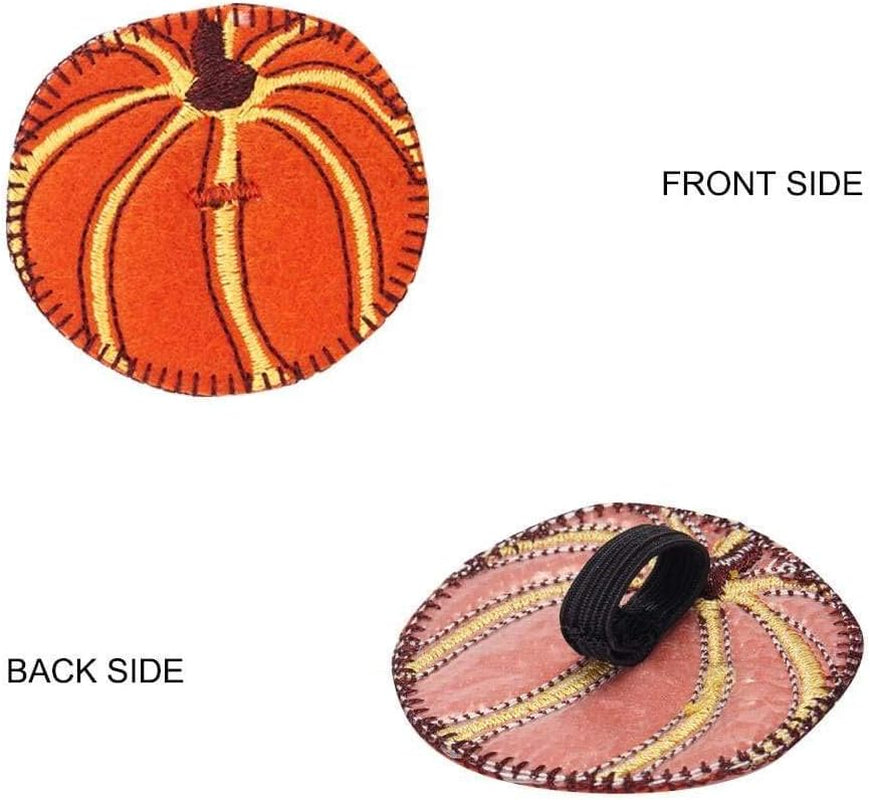 Thanksgiving Pumpkin Dog Collar - Adjustable Fall Collar for Small to Medium Dogs, Ideal for Holiday Photos and Festive Celebrations