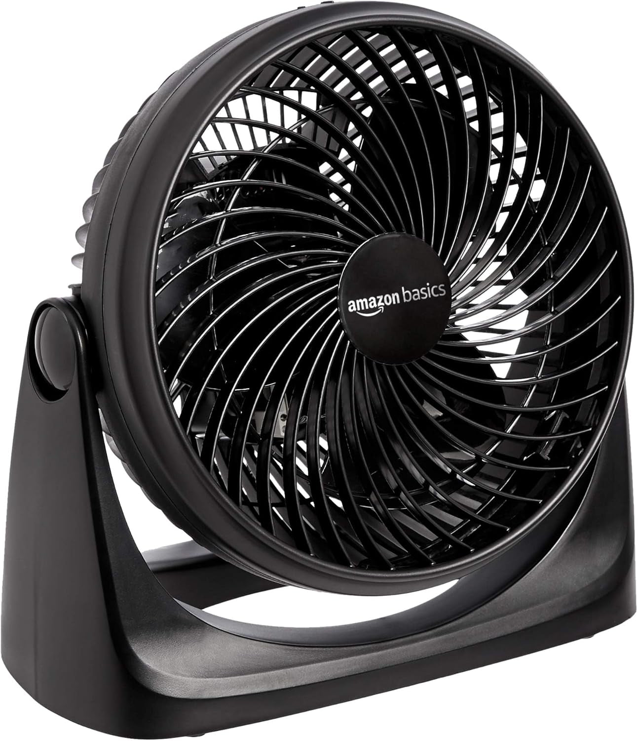 Air Circulator Fan, Desk Fan for Bedroom, Home and Office, with 90-Degree Tilt Head, 3 Speed Settings, Lightweight (3 LBS), 35 Watts, Black, 11.1"W X 6.3"D X 10.9"H
