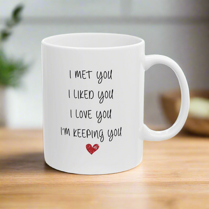 For Lovers | Ceramic Mug, (11oz)