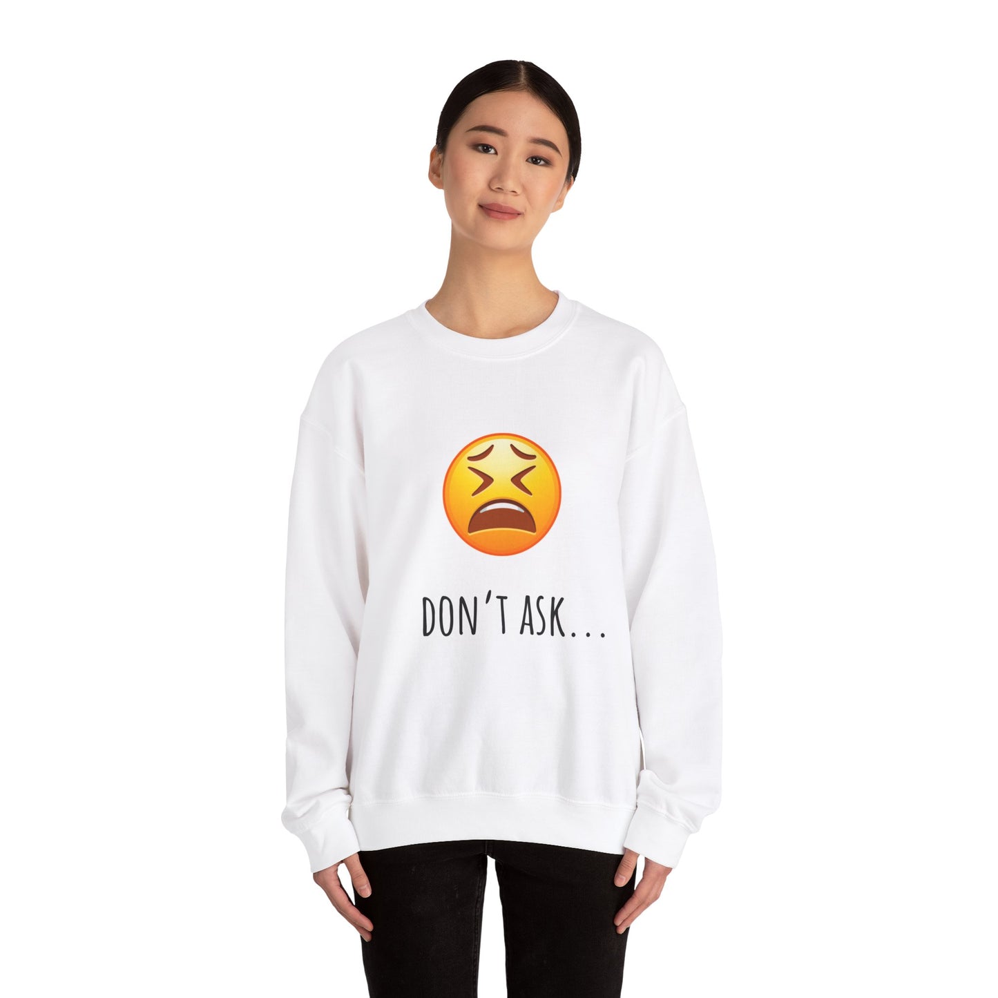 Unisex Heavy Blend™ Crewneck "Don't Ask" Sweatshirt
