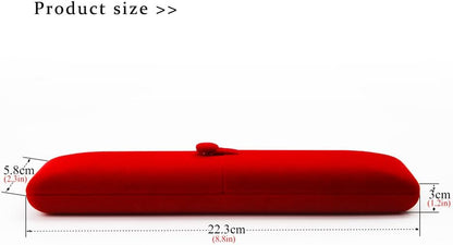 Red Jewelry Gift Box Necklace/Long Chain Storage Boxes