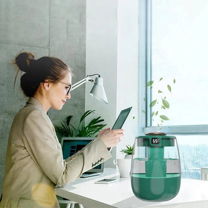 Humidifiers for Bedroom,Usb with and Humidity Display,Easy to Fill & Clean,Quiet Cool Mist Air Humidifier for Home Baby Nursery & Plants,Bpa-Free for Safety