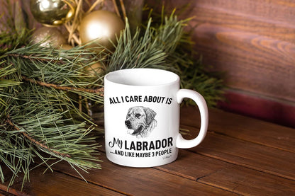 Labrador Mom Gifts Mug for Christmas Women Men Dad Decor Lover Decorations Stuff I Love Lab Coffee Accessories Talking Art Apparel Funny Birthday Gift Home Supplies Products Dog Coffee Cup Mugs