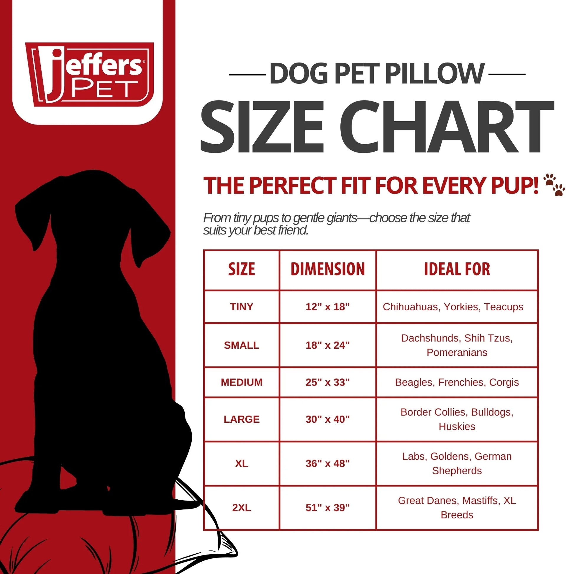 Pet Comfort Dog Pillow, Large 30" X 40", Navy Blue – Machine Washable Dog Bed for House, Sofa, Crate & Travel – Poly Cotton Shell, Winter Warmth, Soft, Comfy, Durable, Top Pet Bedding