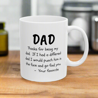 For Dad | Ceramic Mug, (11oz)