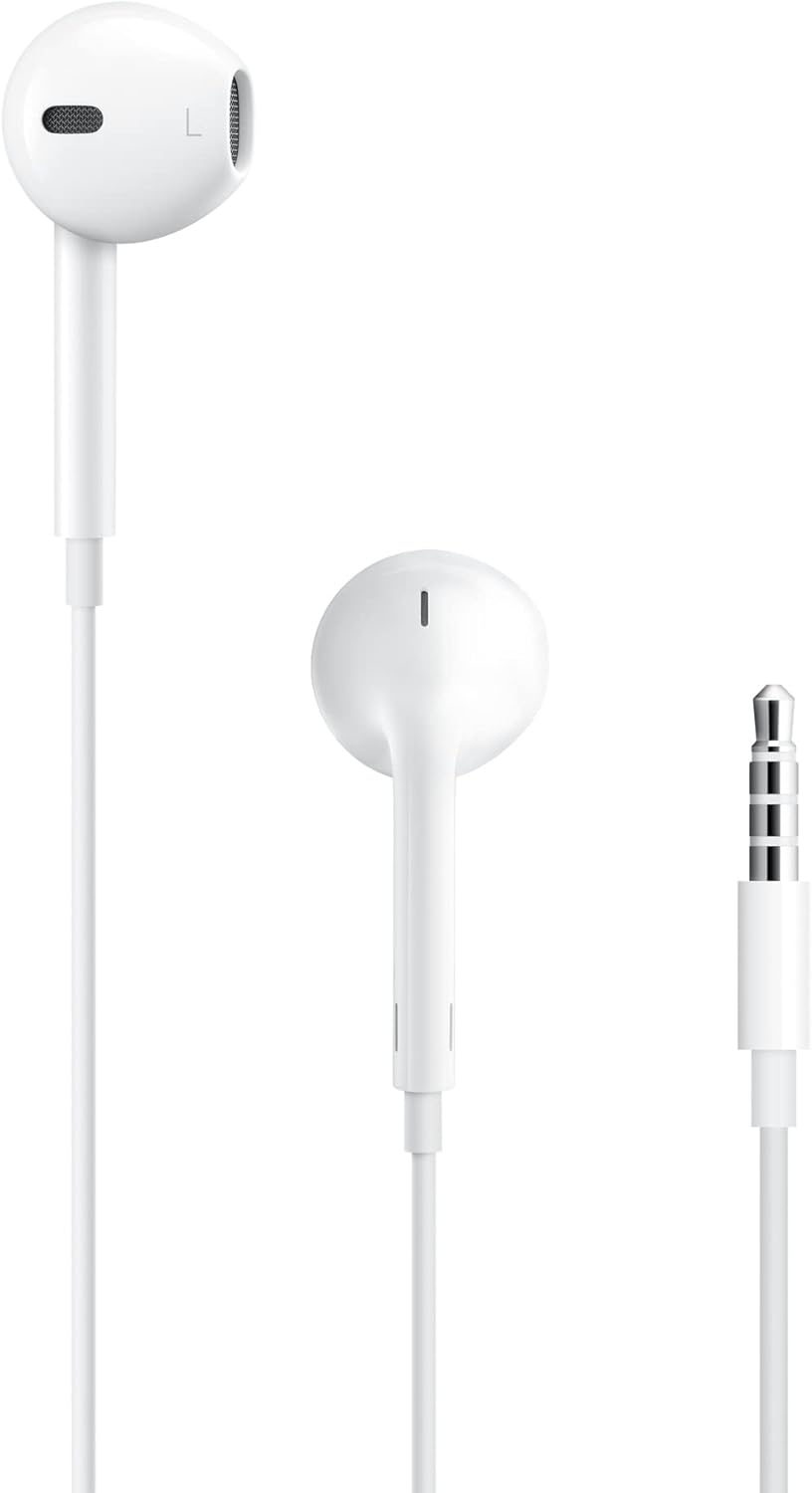 Earpods Headphones with USB-C Plug, Wired Ear Buds with Built-In Remote to Control Music, Phone Calls, and Volume