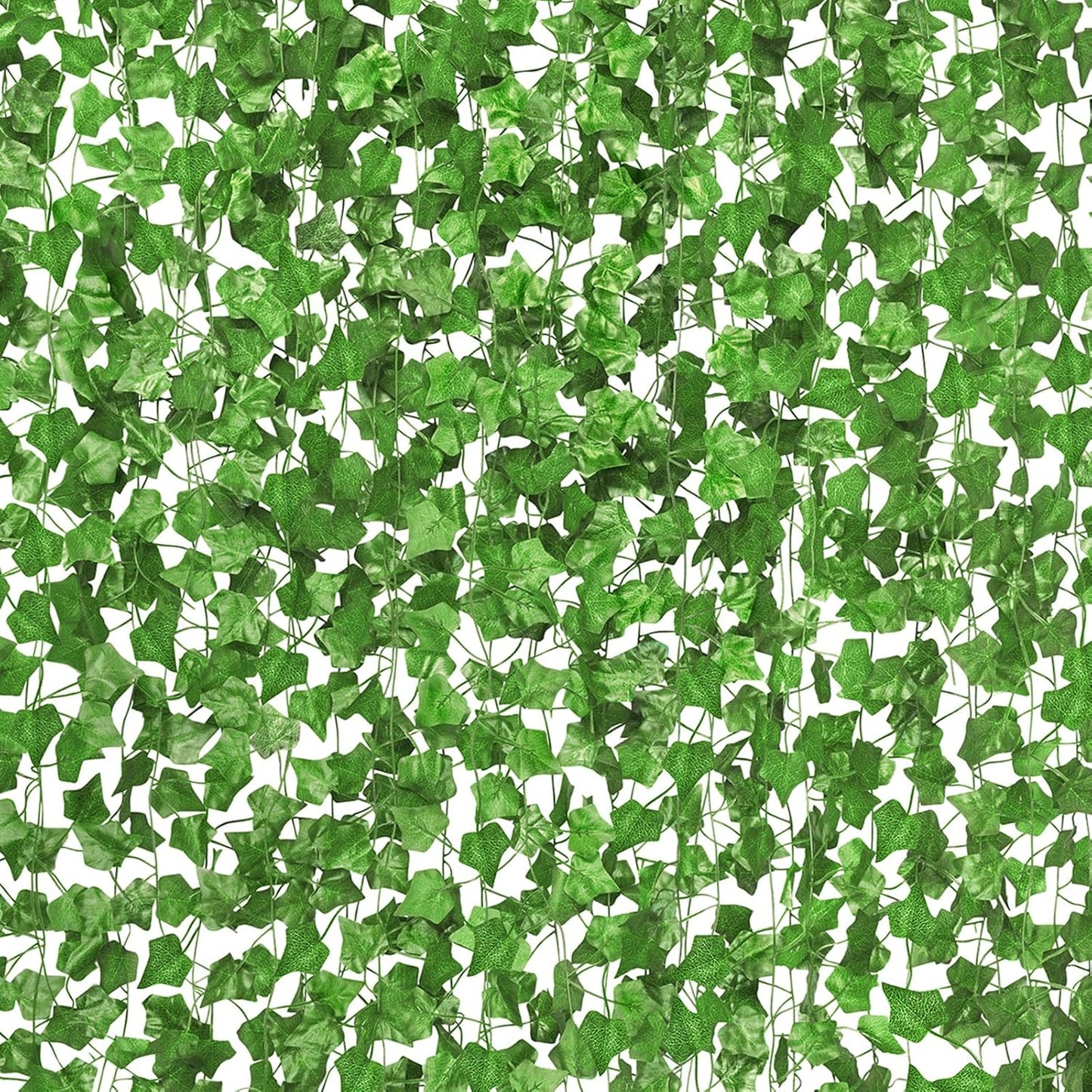 20 Pack 140Ft Artificial Ivy Vines - Lush Greenery Garland for Aesthetic Room, Wedding, Party & Garden Decor