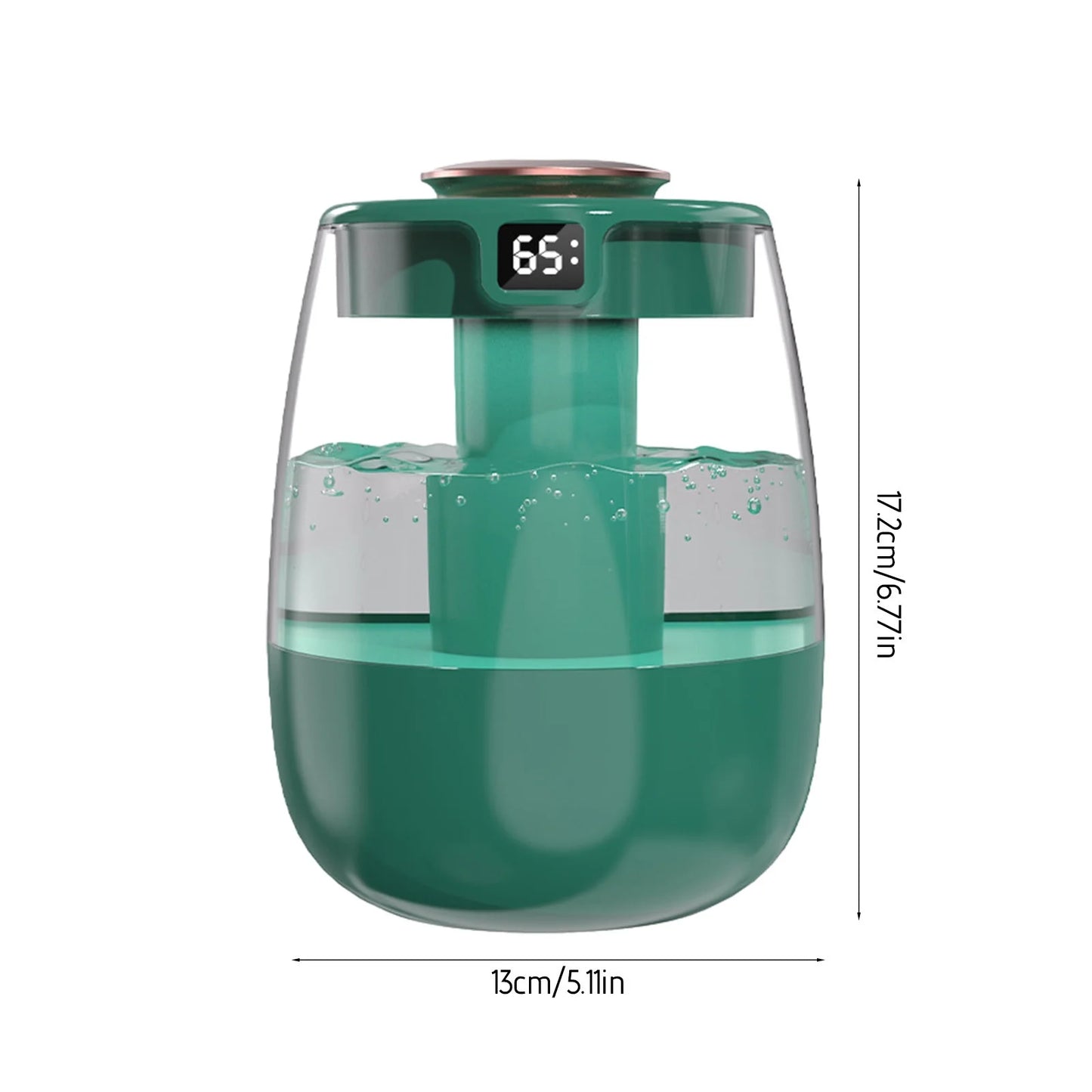 Humidifiers for Bedroom,Usb with and Humidity Display,Easy to Fill & Clean,Quiet Cool Mist Air Humidifier for Home Baby Nursery & Plants,Bpa-Free for Safety