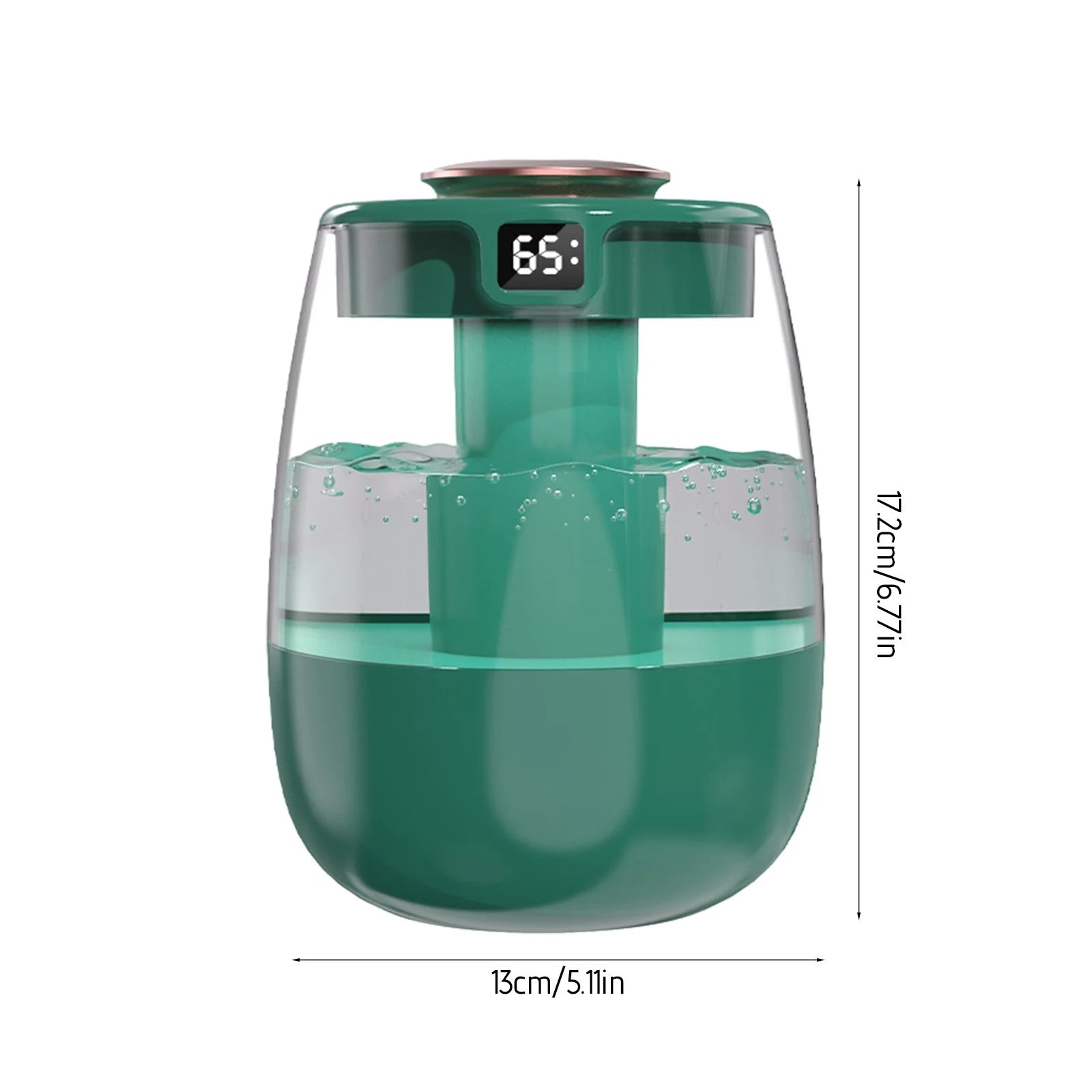 Humidifiers for Bedroom,Usb with and Humidity Display,Easy to Fill & Clean,Quiet Cool Mist Air Humidifier for Home Baby Nursery & Plants,Bpa-Free for Safety