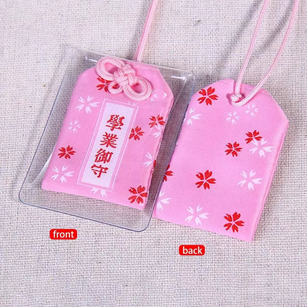 Spiritual Salt with Sachet Buddhist Spiritual Salt Pouch Necklace Blessing Lucky Bag Amulet Blessing Sachets Pendant