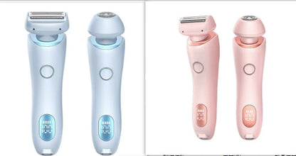 Dual Action USB Rechargeable Hair Remover & Epilator - Effortless Smoothness for Face, Body, and Bikini