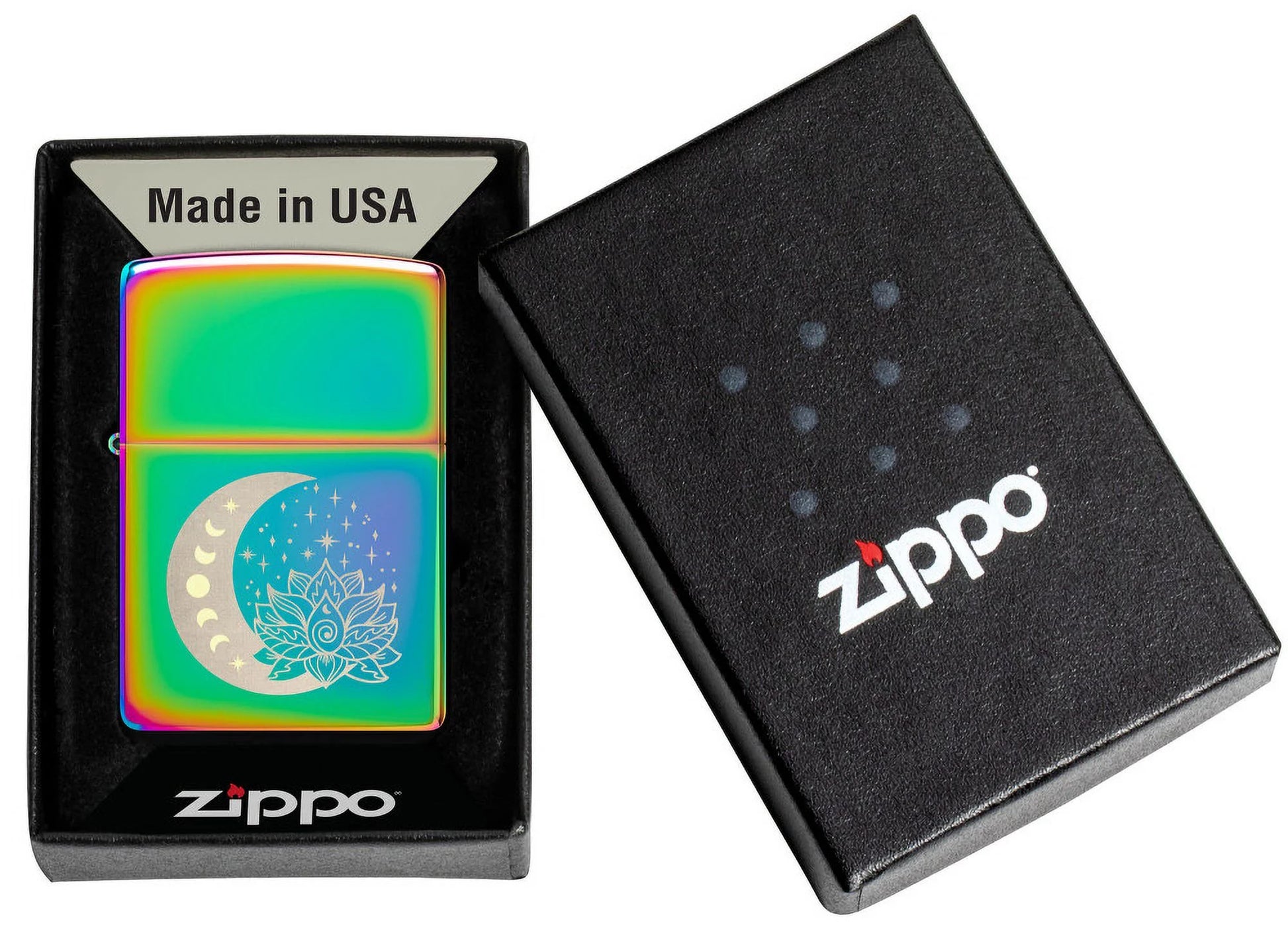 Zippo Spiritual Multi-Color Pocket Lighter