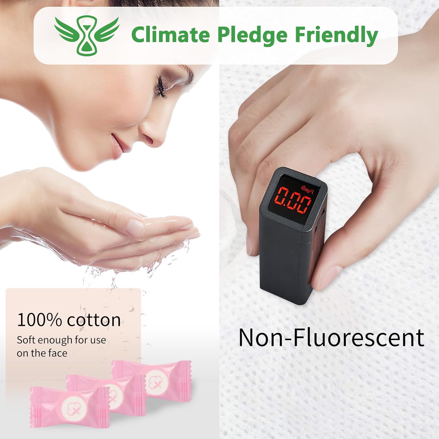 Compressed Towel 100 PCS Mini Tablets Disposable Portable Face Towel Cotton Coin Tissue Eco-Friendly for Travel, Camping, Hiking, Sport, Beauty, Home Hand Wipes, Outdoor Activities Pink