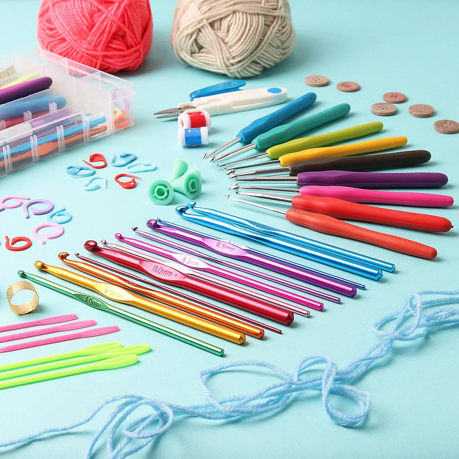 Hearth and Harbor Premium Bundle Crochet Craft Kit