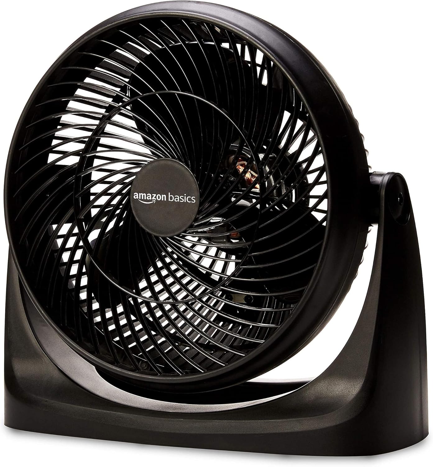 Air Circulator Fan, Desk Fan for Bedroom, Home and Office, with 90-Degree Tilt Head, 3 Speed Settings, Lightweight (3 LBS), 35 Watts, Black, 11.1"W X 6.3"D X 10.9"H