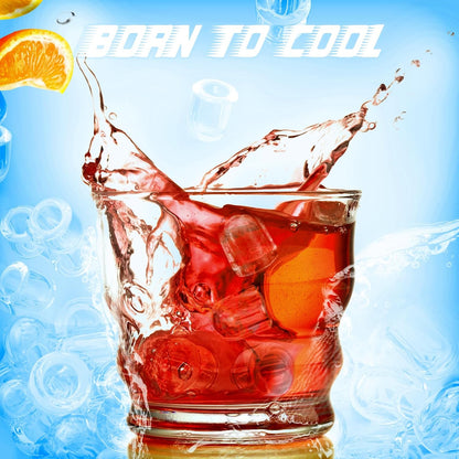 Countertop Ice Maker Machine, 8 Ice Cubes in 6 Mins, 26Lb/Day Ice with 2 Sizes- Portable Mini, Energy Saving & Basket/Scoop for Home/Party/Travel/Camping/Bar, Dark Black