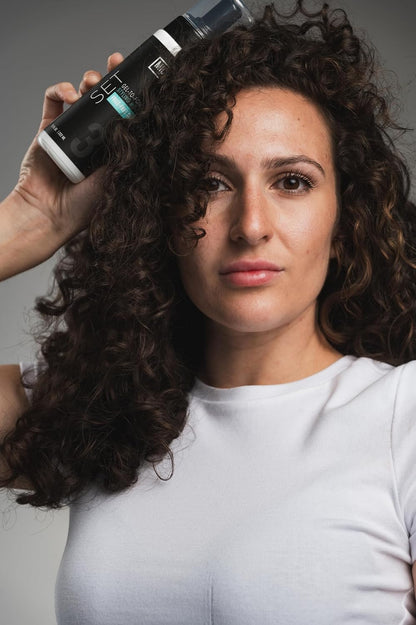 Set Gel to Foam Mousse - Lightweight Styling Foam for All Hair Types, Long-Lasting Hold & Definition, Flexibility & Frizz Control, 7.5 Fl Oz