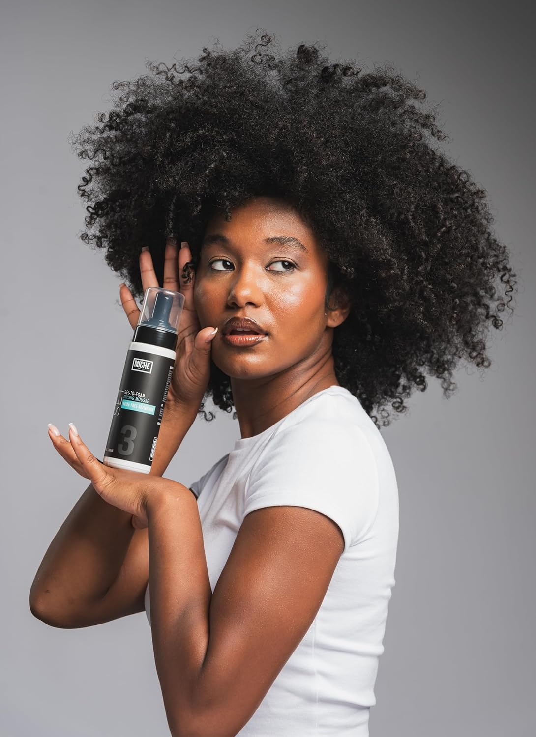 Set Gel to Foam Mousse - Lightweight Styling Foam for All Hair Types, Long-Lasting Hold & Definition, Flexibility & Frizz Control, 7.5 Fl Oz