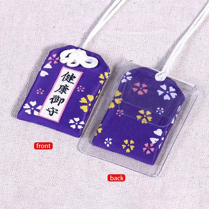 Spiritual Salt with Sachet Buddhist Spiritual Salt Pouch Necklace Blessing Lucky Bag Amulet Blessing Sachets Pendant