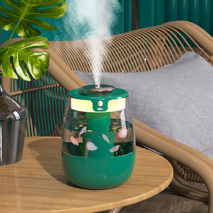 Humidifiers for Bedroom,Usb with and Humidity Display,Easy to Fill & Clean,Quiet Cool Mist Air Humidifier for Home Baby Nursery & Plants,Bpa-Free for Safety