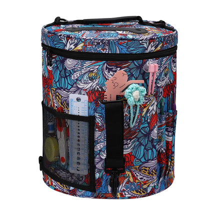 12 Styles Yarn Storage Knitting Bag Large Yarn Knitting Tote Bag for Crochet Hooks and Knitting Needles Yarn Balls
