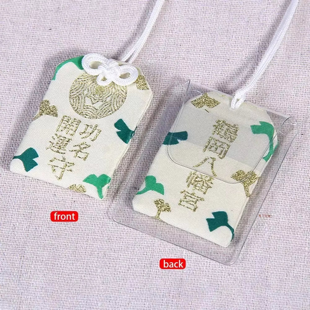Spiritual Salt with Sachet Buddhist Spiritual Salt Pouch Necklace Blessing Lucky Bag Amulet Blessing Sachets Pendant