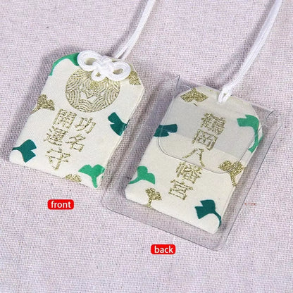 Spiritual Salt with Sachet Buddhist Spiritual Salt Pouch Necklace Blessing Lucky Bag Amulet Blessing Sachets Pendant