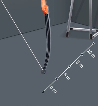 52Cm Bow and Arrow Toy Set for Children Archery Practice Recurve Outdoor Sorts Shooting Toy with Target Boys Kids Gifts