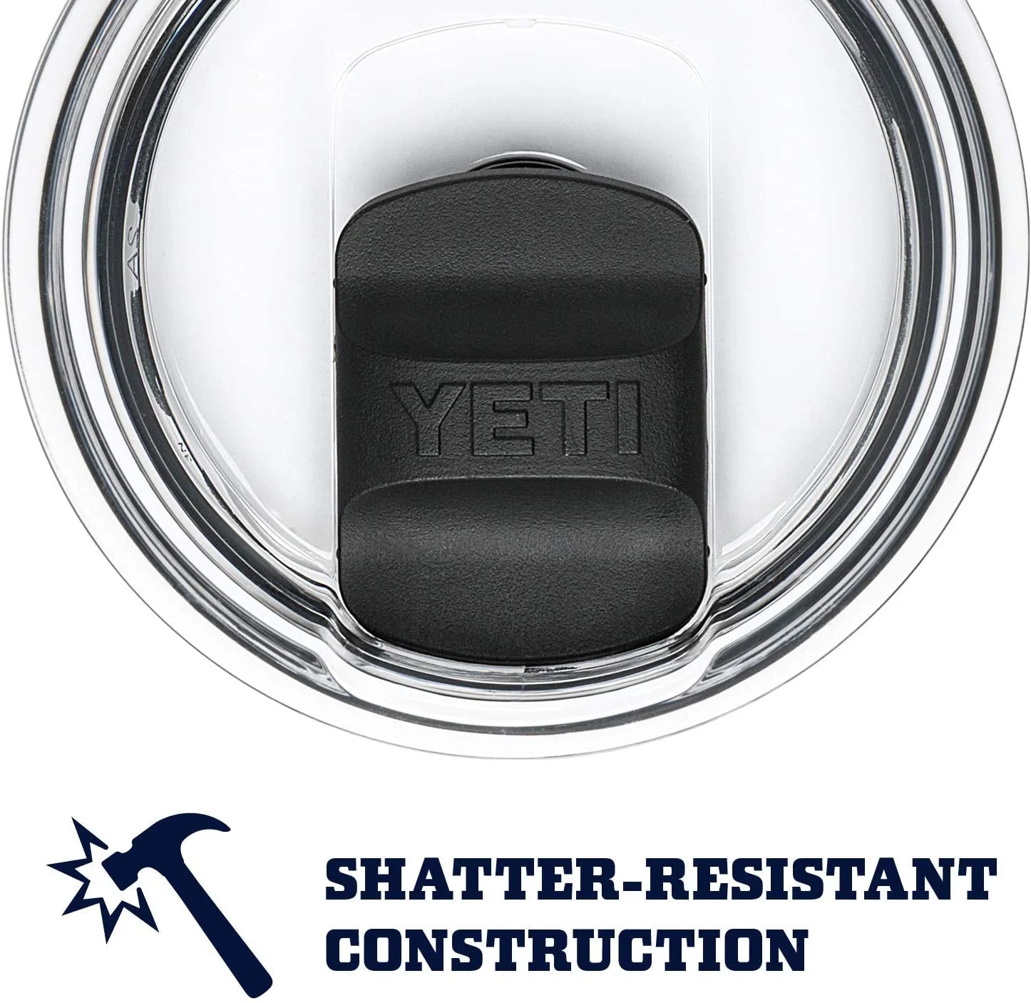 Yetl Rambler 20 Oz Tumbler, Stainless Steel, Vacuum Insulated with Magslider Lid, Navy