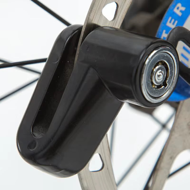 Anti-Theft Steel Motorcycle Disc Brake Lock Durable Road Bicycle Disc Lock with Keys Portable Mountain Bike Lock