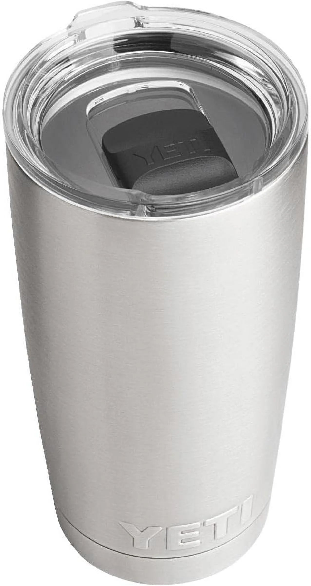Yetl Rambler 20 Oz Tumbler, Stainless Steel, Vacuum Insulated with Magslider Lid, All Stainless Steel
