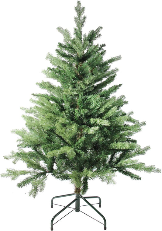 Coniferous Mixed Pine Artificial Christmas Tree, 4', Green