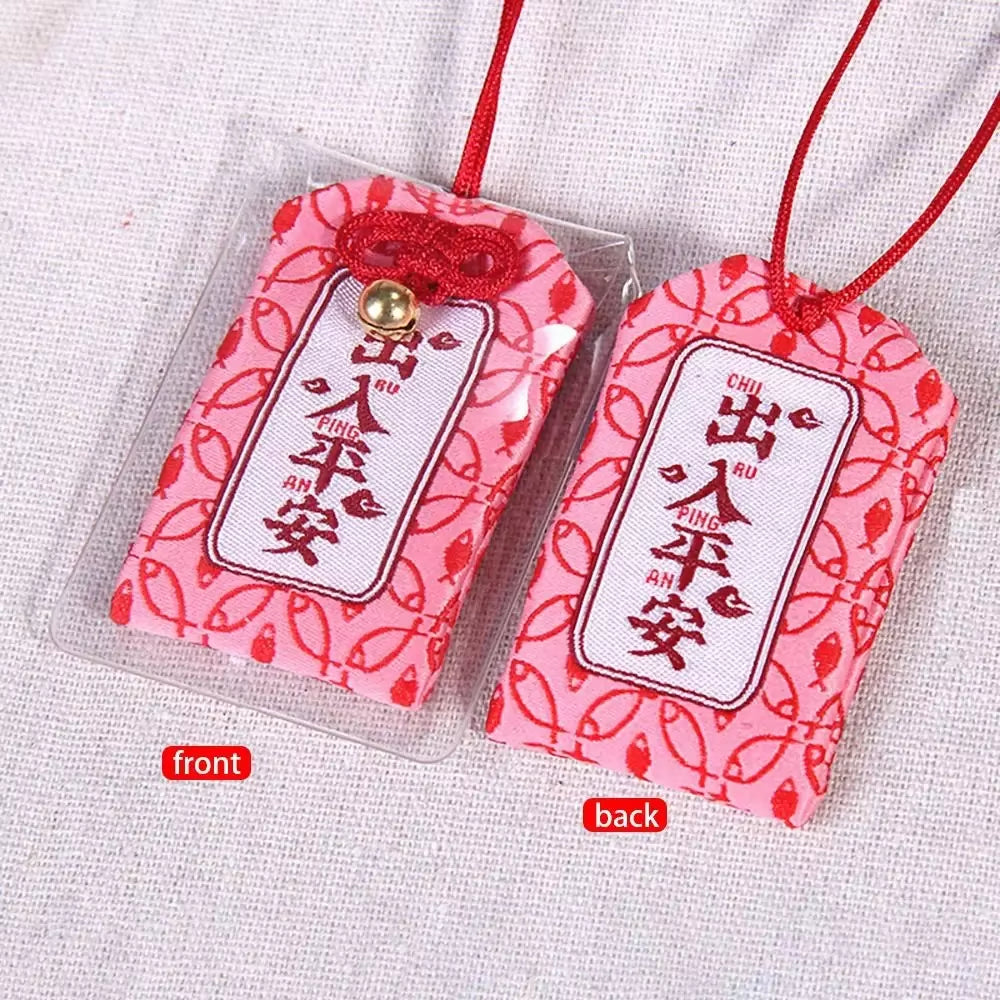 Spiritual Salt with Sachet Buddhist Spiritual Salt Pouch Necklace Blessing Lucky Bag Amulet Blessing Sachets Pendant