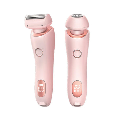 Dual Action USB Rechargeable Hair Remover & Epilator - Effortless Smoothness for Face, Body, and Bikini