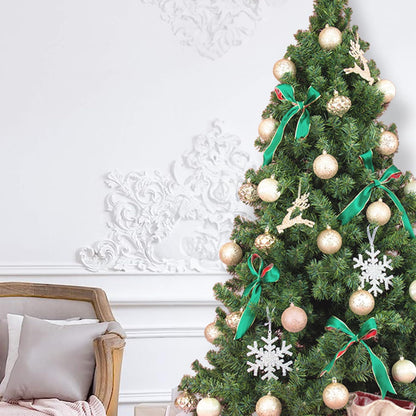 Ornaments, Shatterproof Christmas Tree Ornament Set, Christmas Balls Decoration 35 Count (2.75"/70Mm, New Gold)