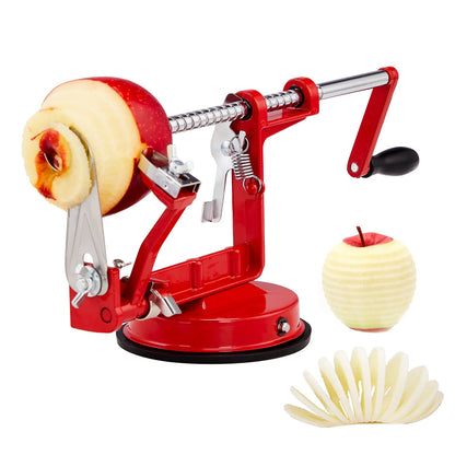 3 in 1 Apple Peeler and Corer Slicer Machine, Fruit Cutter Kitchen Tool Pear Fruit Easy Cut