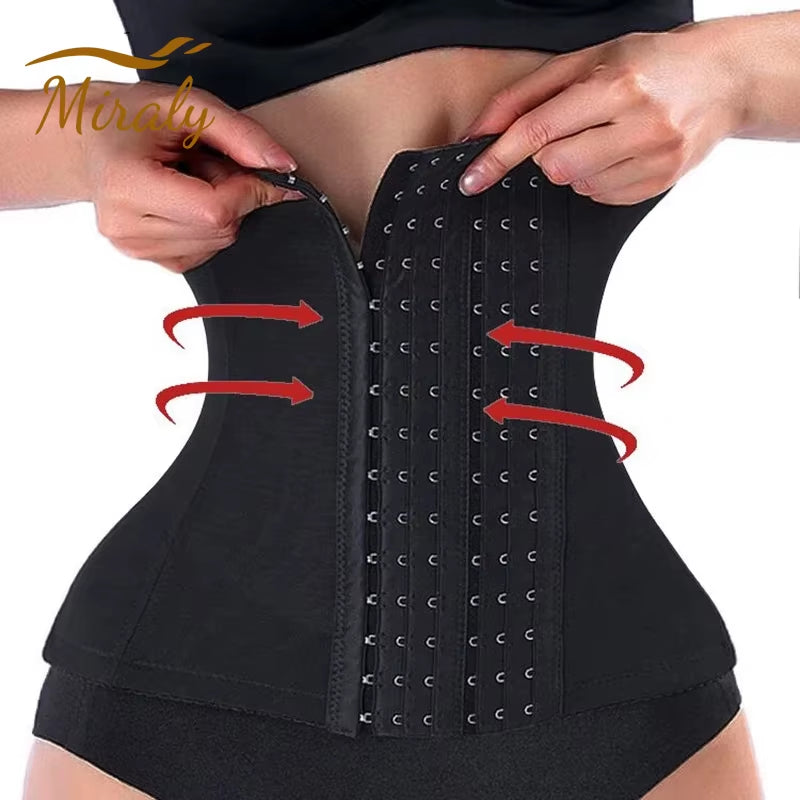 Hot Women Slimming Waist Trainer Belt Shapewear Tummy Control Belly Cincher Body Shaper Fat Compression Girdles Faja Firm Corset
