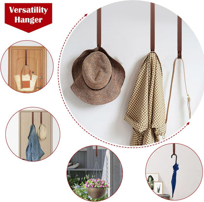 Adjustable Metal Wreath Door Hanger - Perfect for Easter Decor, Welcome Signs & Front Porch Style (15-25 Inches)