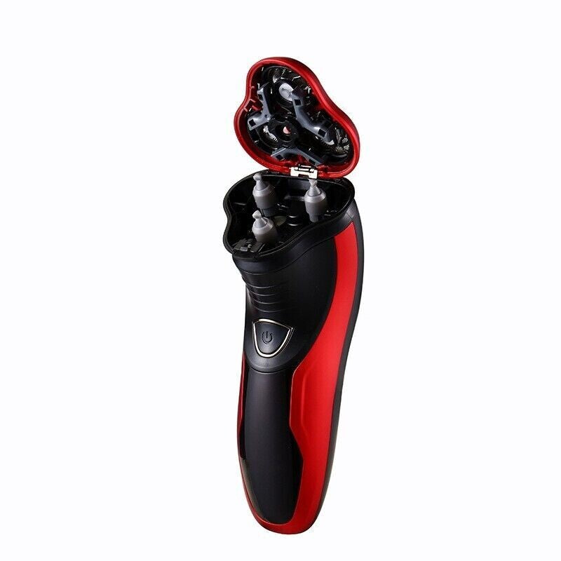 Men'S Razor Rotary Waterproof Electric Shaver Pop-Up Trimmer Wet Dry Cordless US