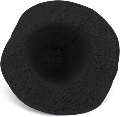 Stylish Black Knitted Wool Witch Hat for Halloween Parties and Everyday Cosplay
